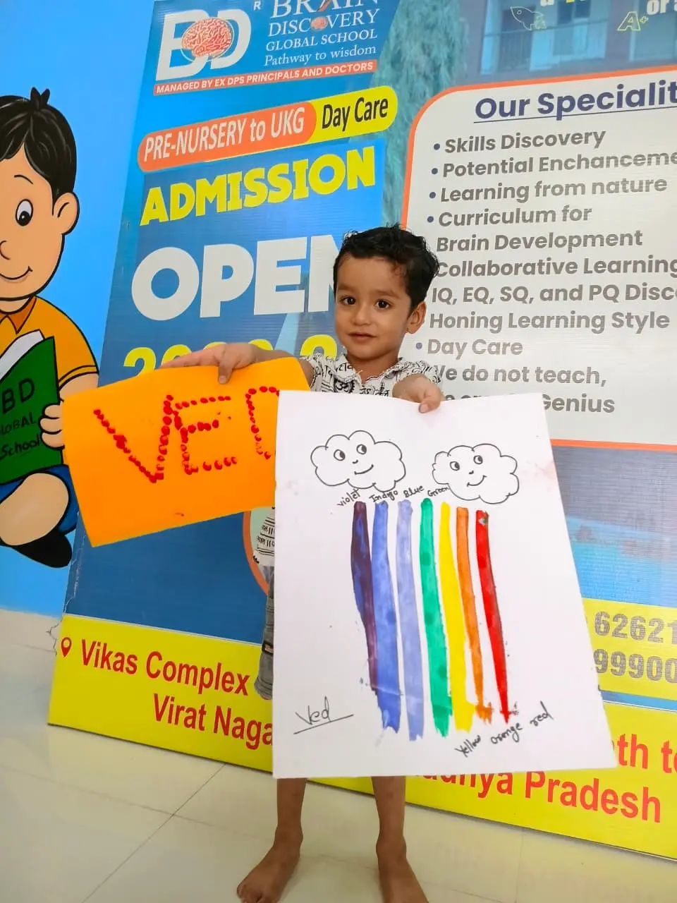 School campus activity moment